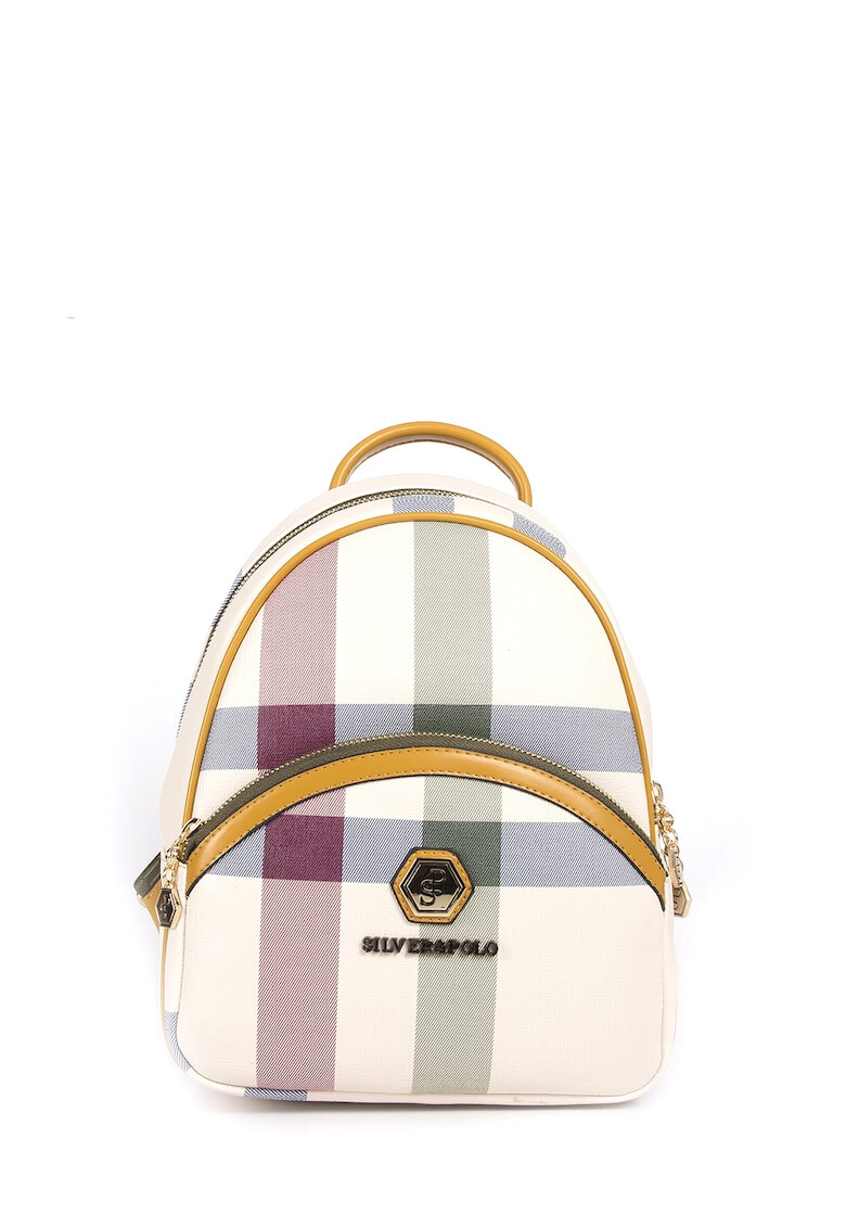 Silver&Polo Rucsac cu model si accente colorblock - Pled.ro