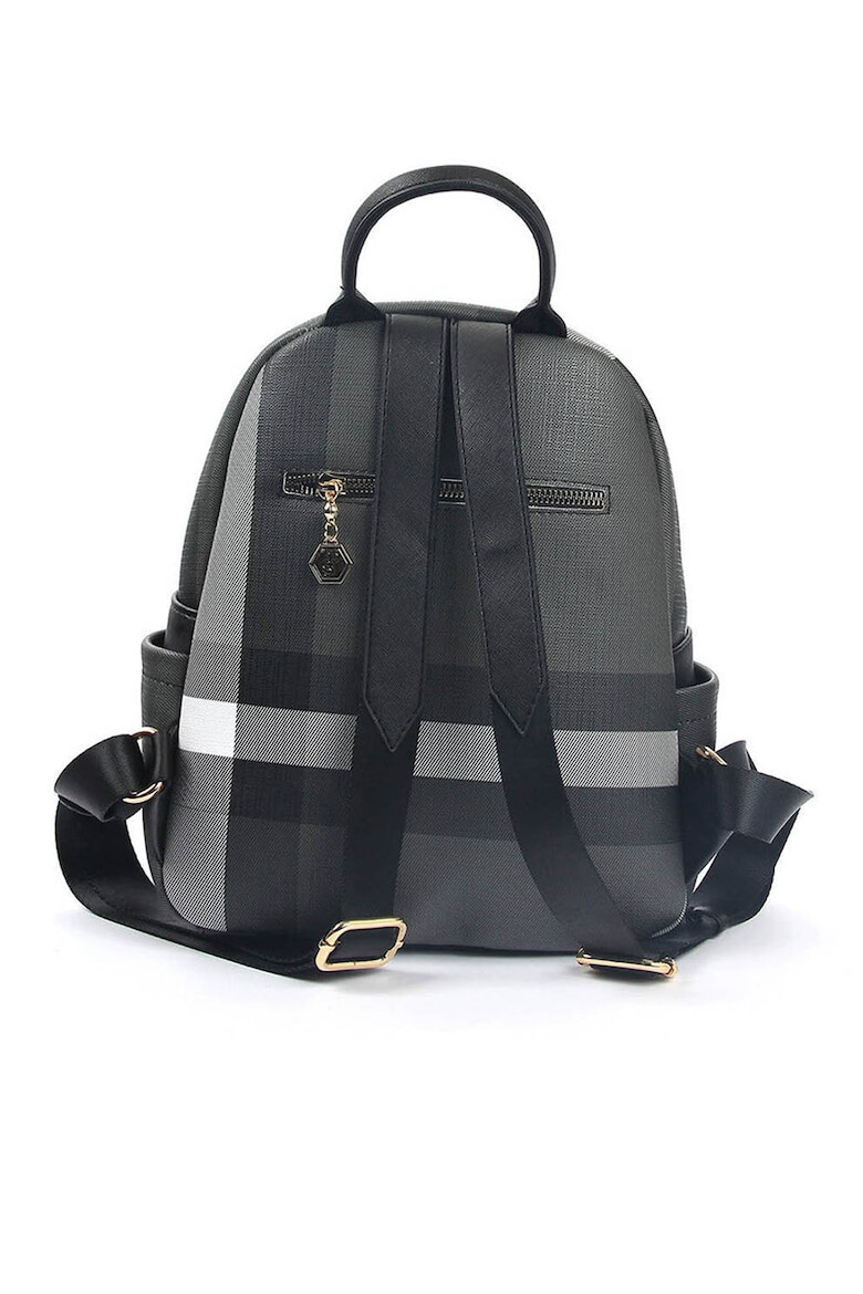 Silver&Polo Rucsac de piele ecologica cu buzunare multiple - Pled.ro