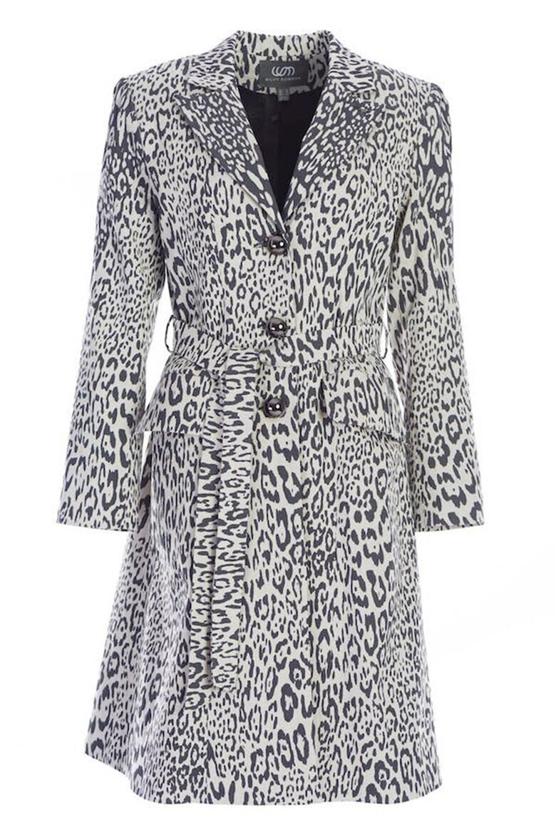 SILVY ROWSON Palton cu animal print - Pled.ro