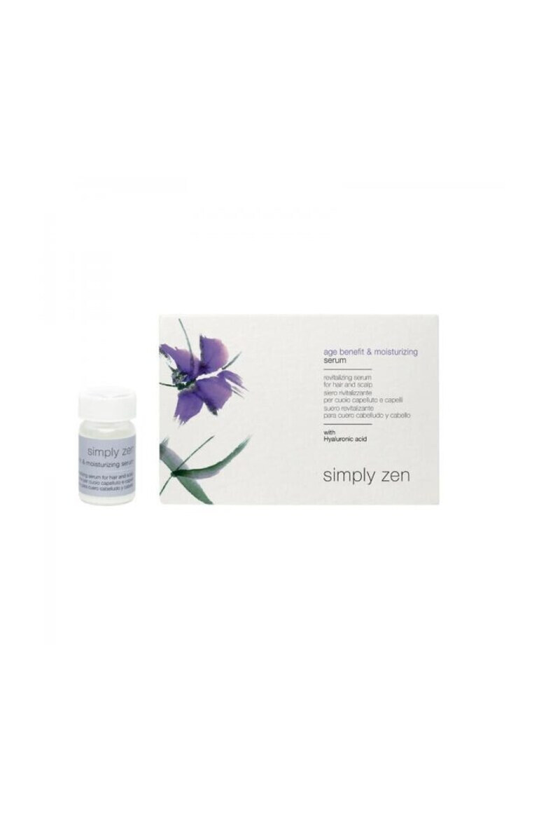 Simply Zen Ser pentru par si scalp Age Benefit & Moisturizing 12x5ml - Pled.ro