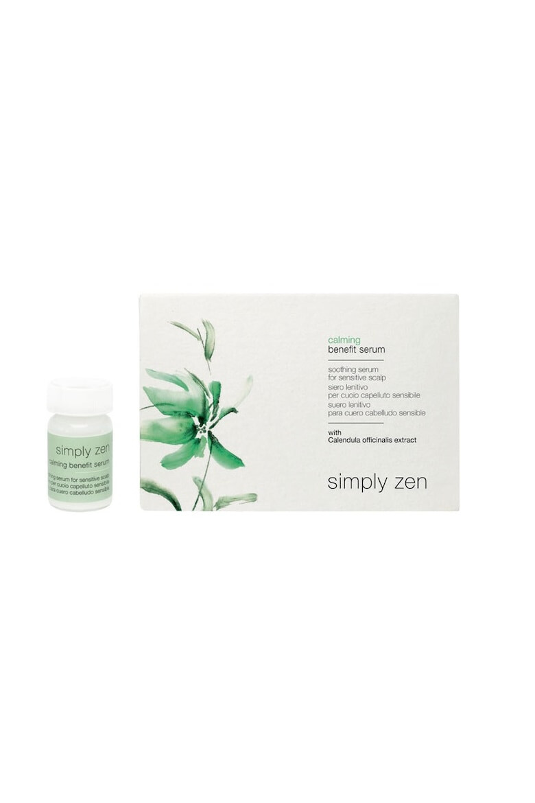 Simply Zen Ser pentru scalp Calming (12 fiole x 5 ml) - Pled.ro