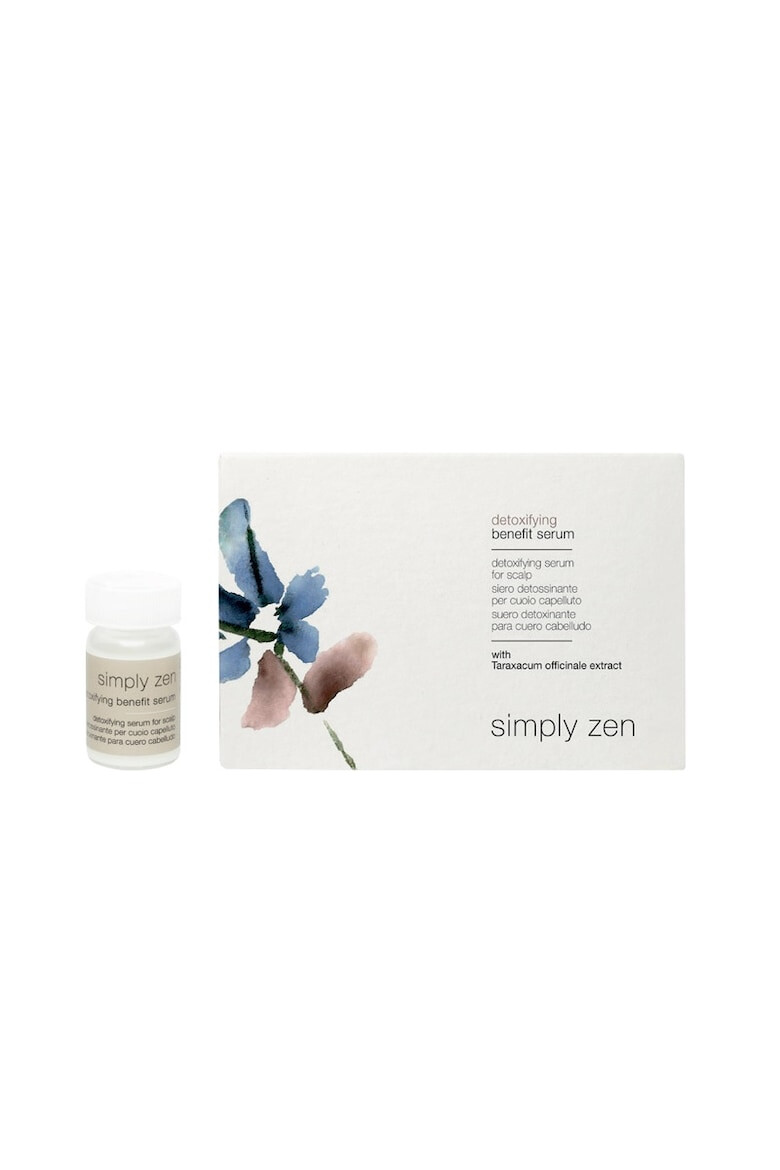 Simply Zen Ser pentru scalp Detoxifying (12 fiole x 5 ml) - Pled.ro