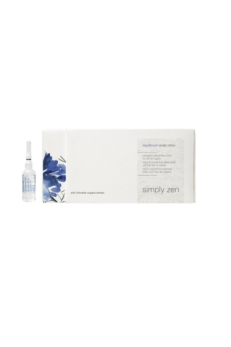 Simply Zen Tratament pentru scalp Equilibrium Scalp Lotion (8 fiole x 6 ml) - Pled.ro