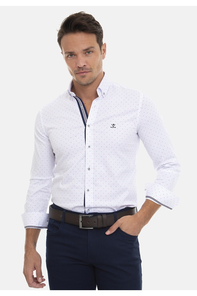 Sir Raymond Tailor Camasa slim fit cu model - Pled.ro