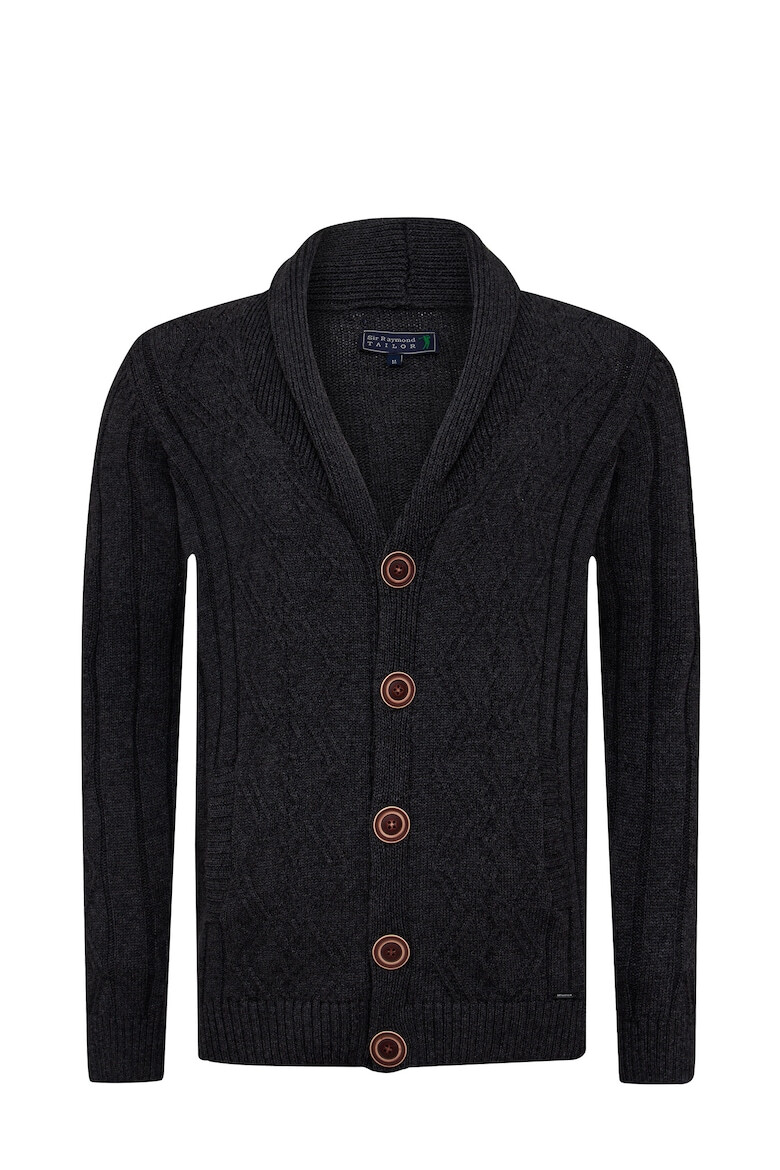 Sir Raymond Tailor Cardigan cu guler-sal - Pled.ro