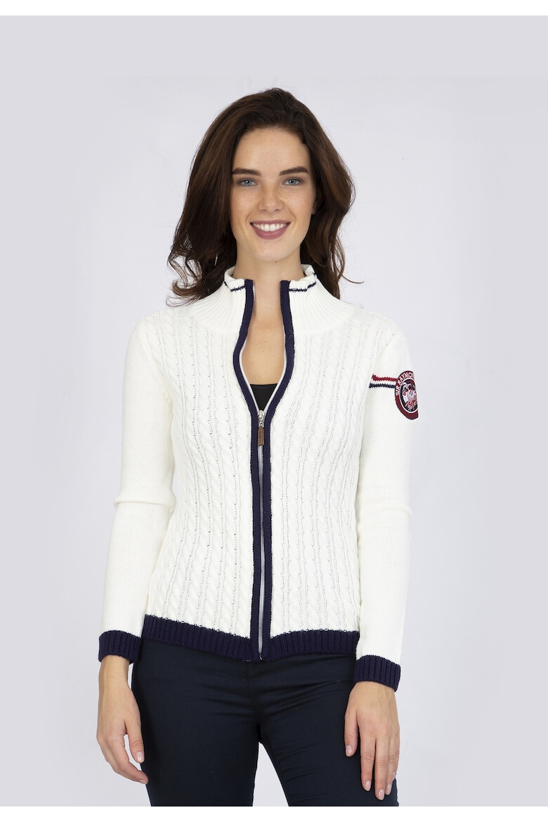 Sir Raymond Tailor Cardigan cu model torsade - Pled.ro