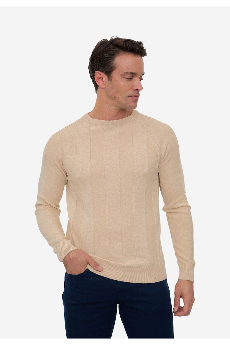 Sir Raymond Tailor Pulover tricotat fin cu maneci raglan - Pled.ro