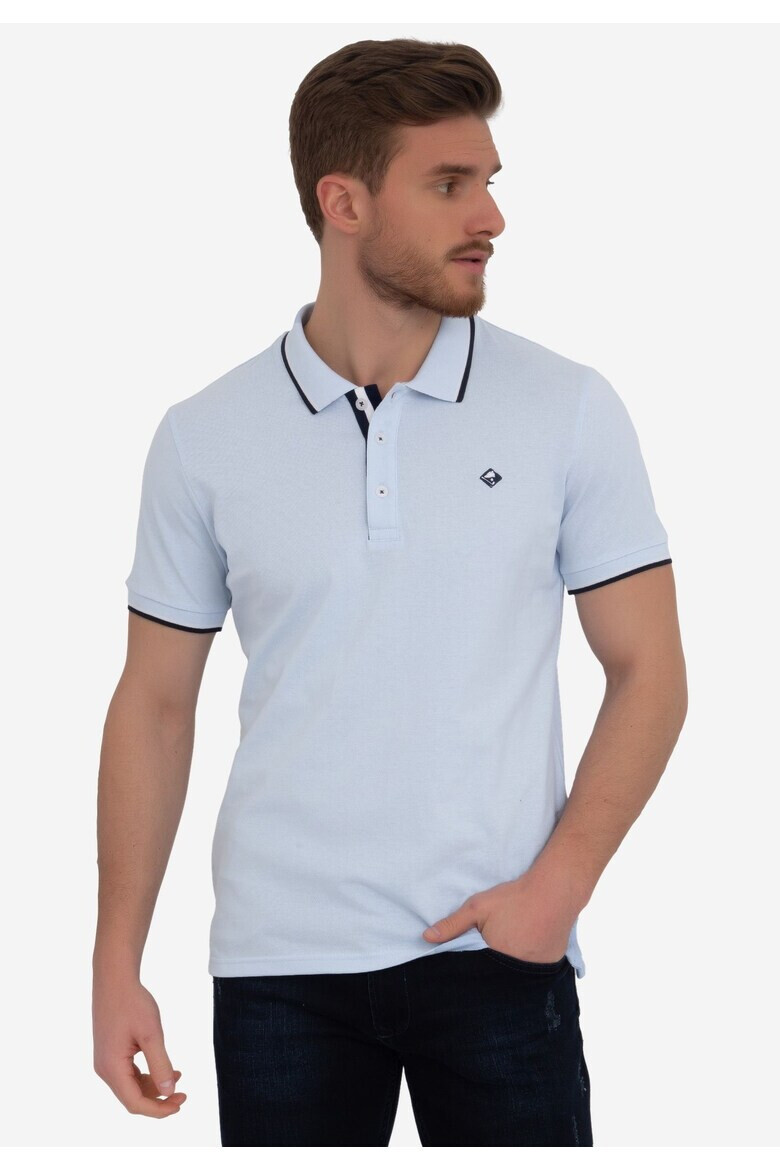 Sir Raymond Tailor Tricou polo cu fenta cu nasturi 17729 - Pled.ro