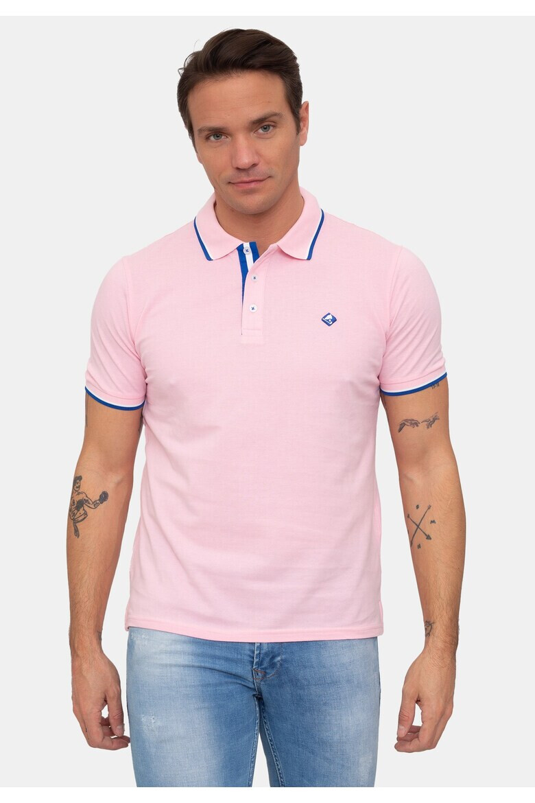 Sir Raymond Tailor Tricou polo cu fenta cu nasturi 17729 - Pled.ro