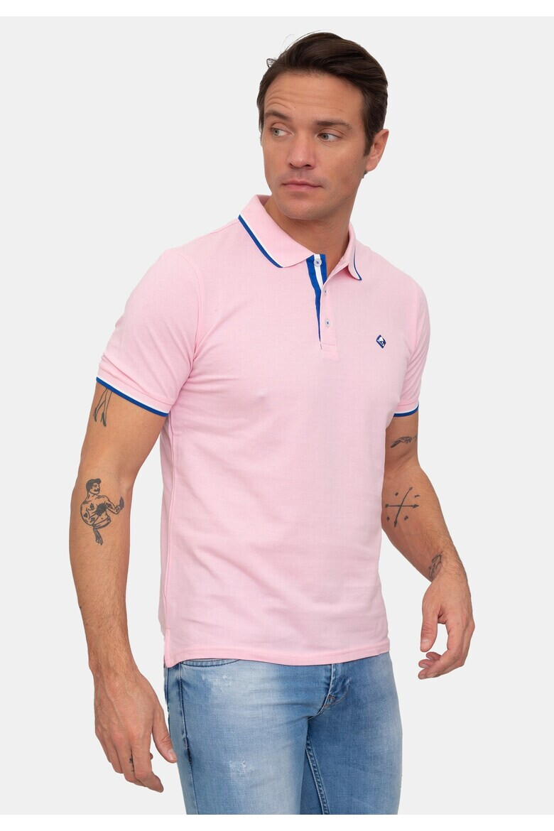 Sir Raymond Tailor Tricou polo cu fenta cu nasturi 17729 - Pled.ro