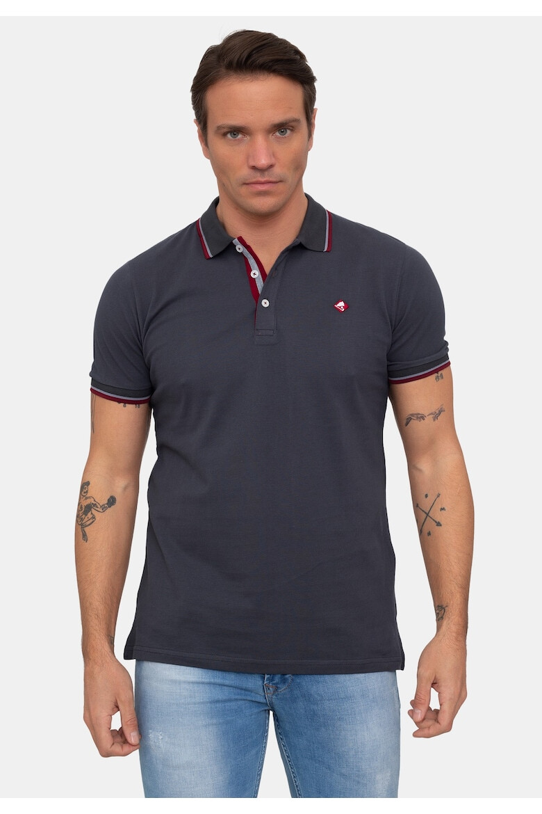 Sir Raymond Tailor Tricou polo cu fenta cu nasturi 17729 - Pled.ro