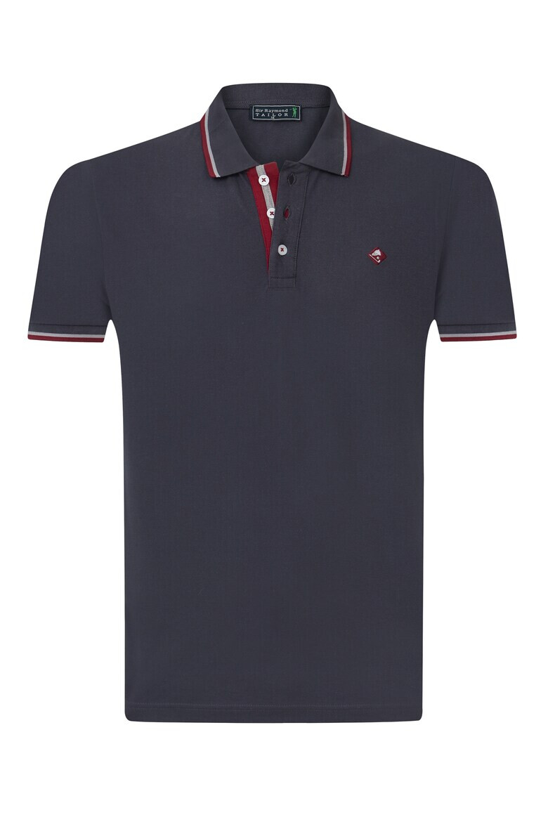 Sir Raymond Tailor Tricou polo cu fenta cu nasturi 17729 - Pled.ro