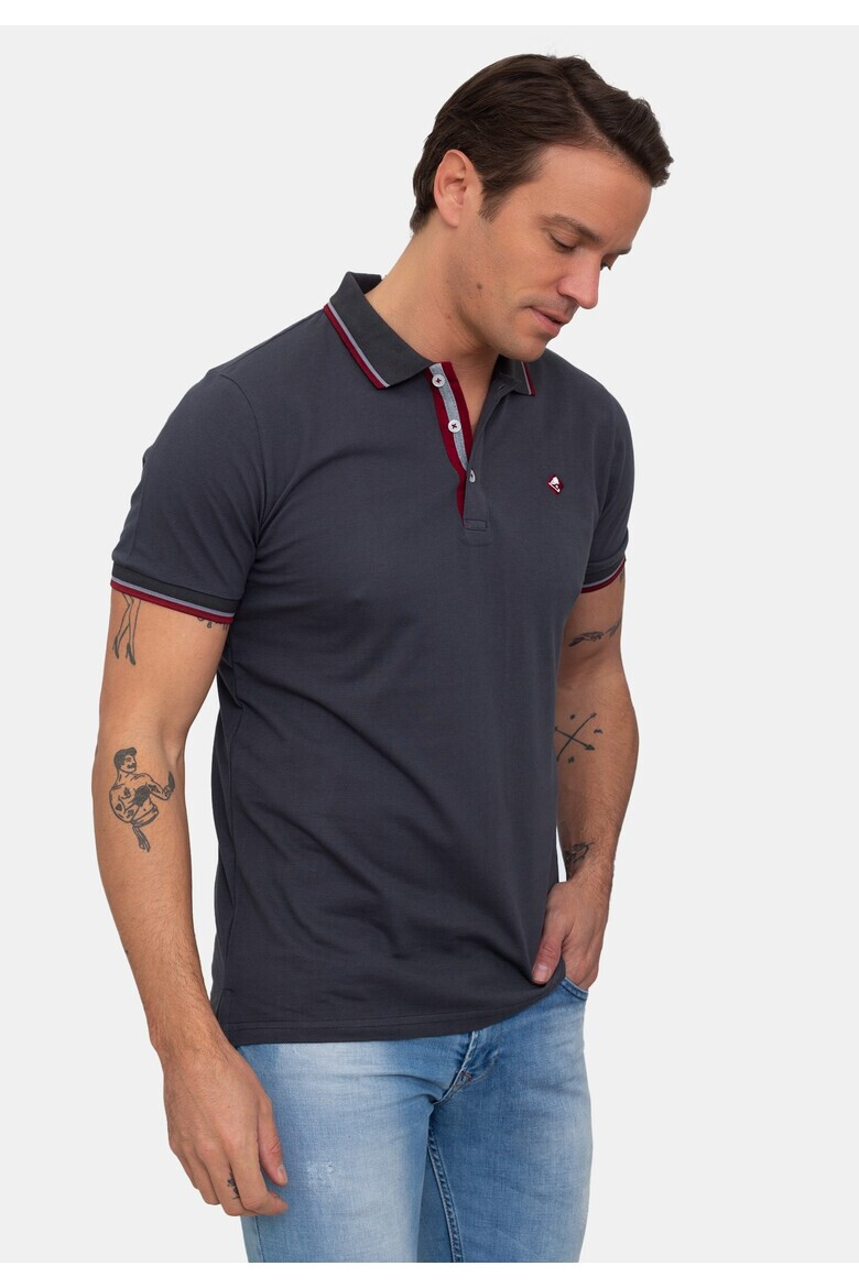 Sir Raymond Tailor Tricou polo cu fenta cu nasturi 17729 - Pled.ro