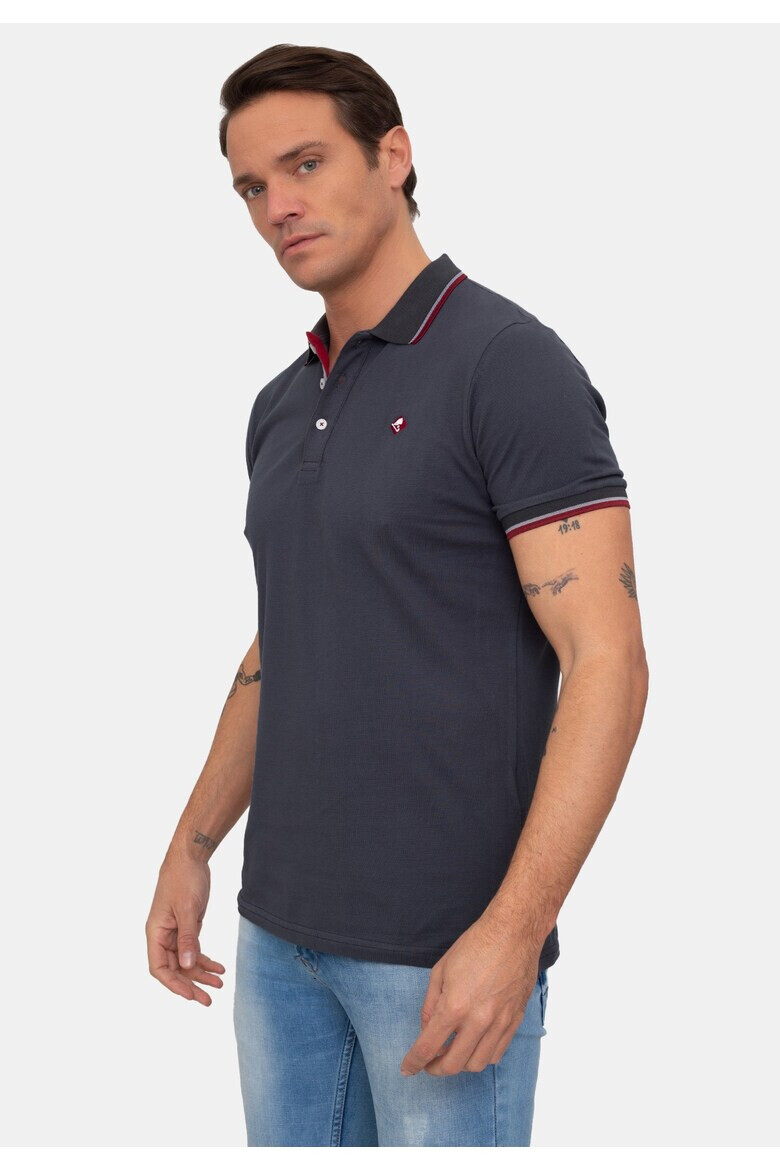 Sir Raymond Tailor Tricou polo cu fenta cu nasturi 17729 - Pled.ro