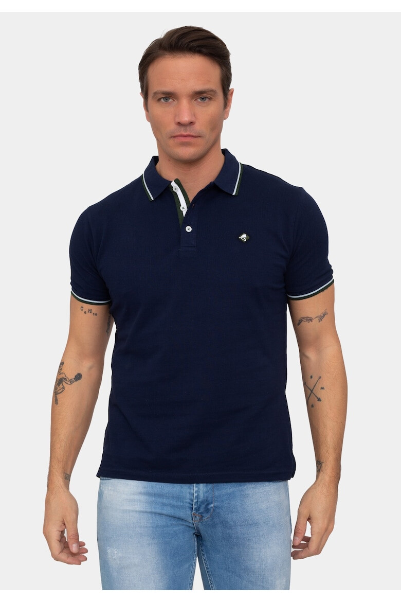 Sir Raymond Tailor Tricou polo cu fenta cu nasturi 17729 - Pled.ro