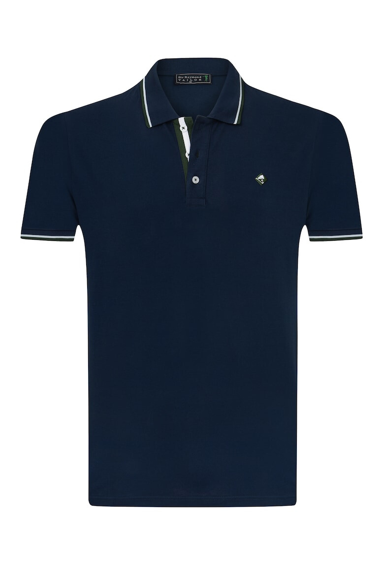 Sir Raymond Tailor Tricou polo cu fenta cu nasturi 17729 - Pled.ro