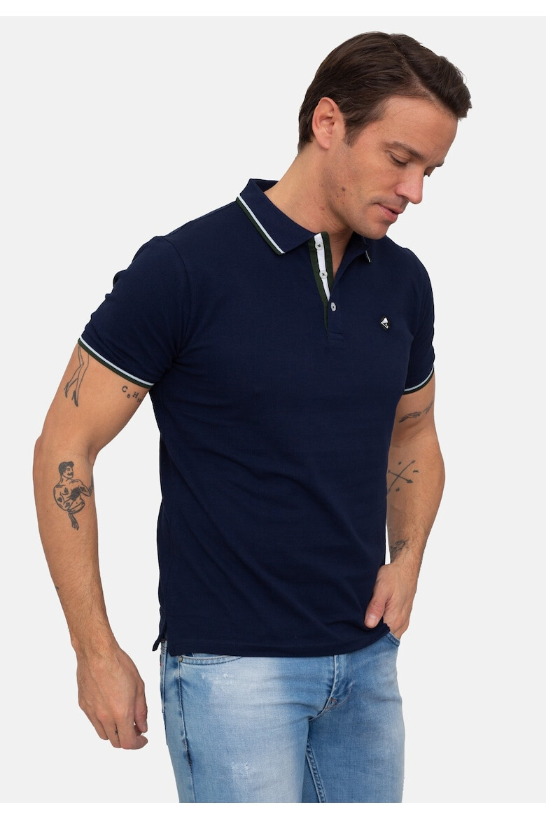 Sir Raymond Tailor Tricou polo cu fenta cu nasturi 17729 - Pled.ro