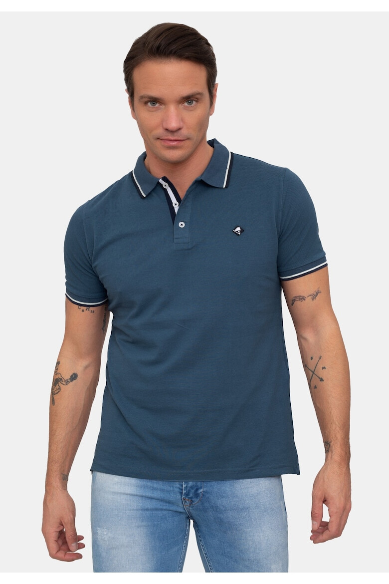 Sir Raymond Tailor Tricou polo cu fenta cu nasturi 17729 - Pled.ro