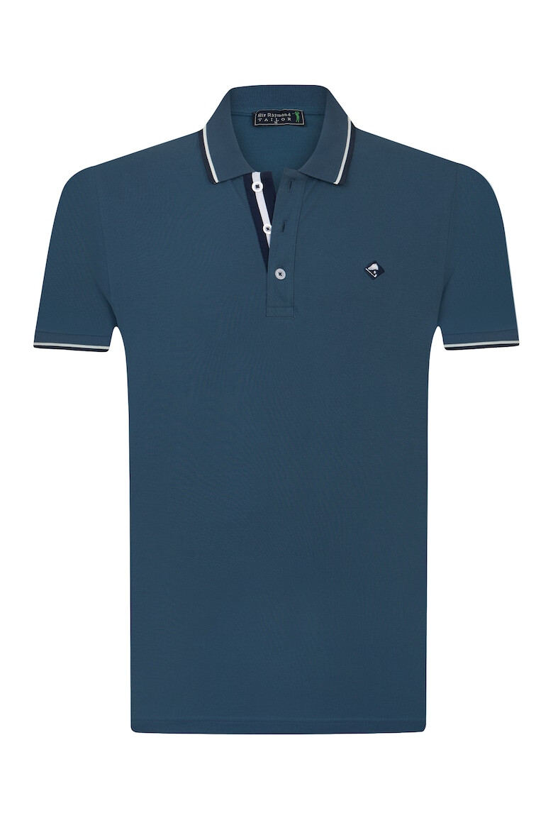 Sir Raymond Tailor Tricou polo cu fenta cu nasturi 17729 - Pled.ro