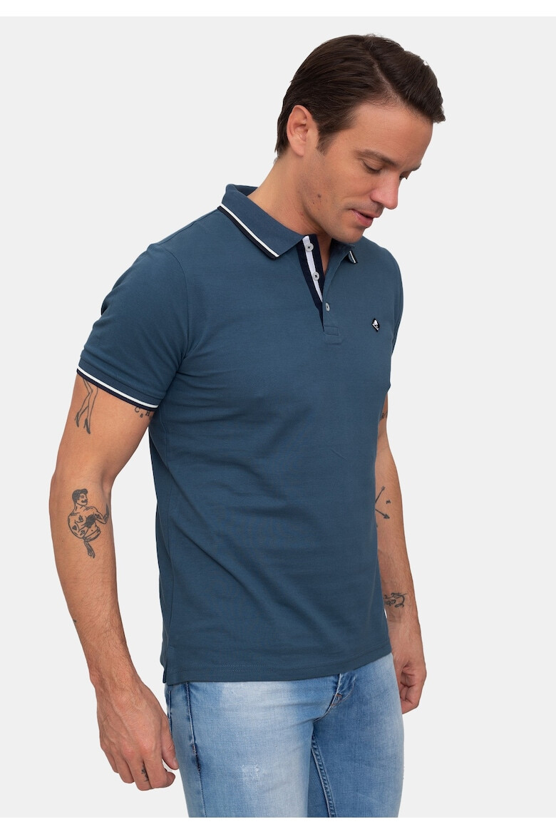 Sir Raymond Tailor Tricou polo cu fenta cu nasturi 17729 - Pled.ro