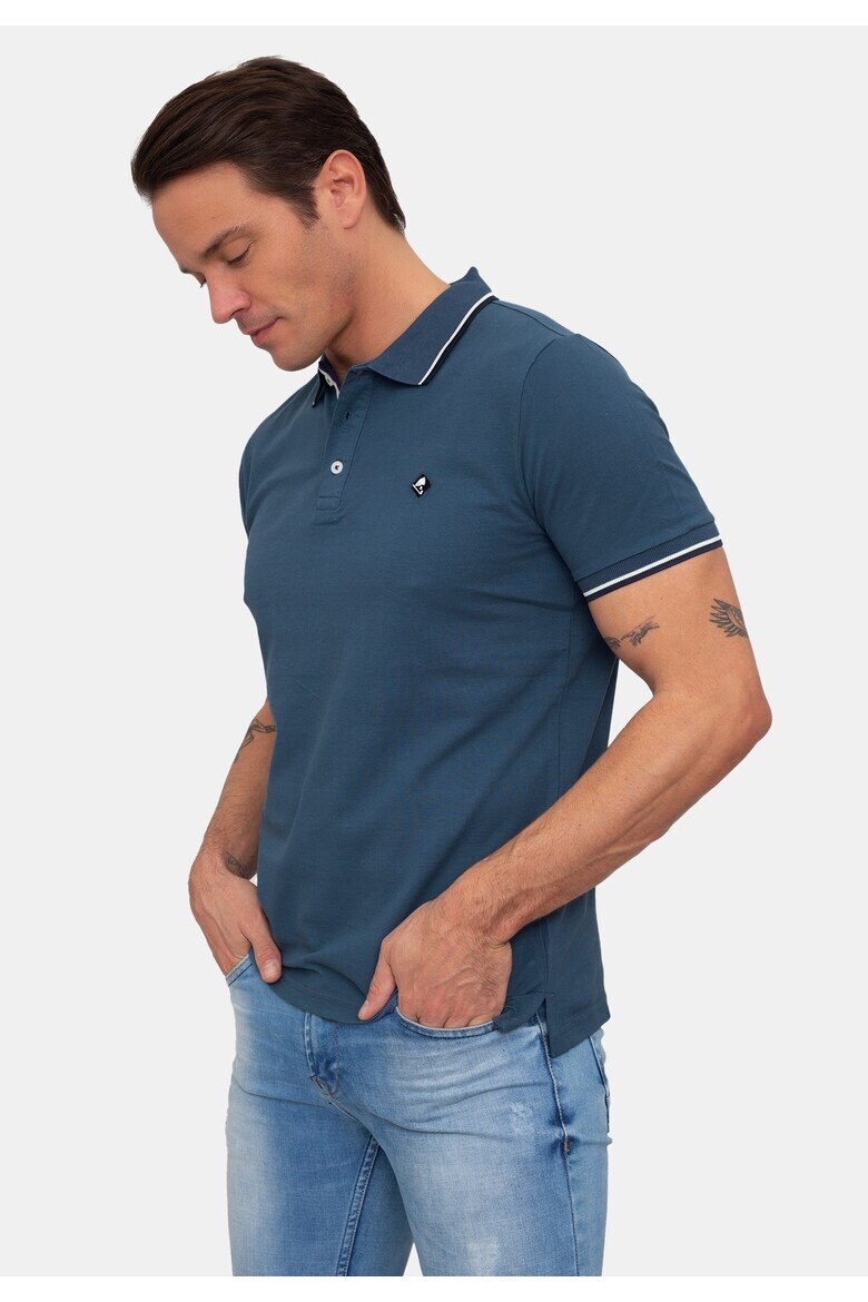 Sir Raymond Tailor Tricou polo cu fenta cu nasturi 17729 - Pled.ro