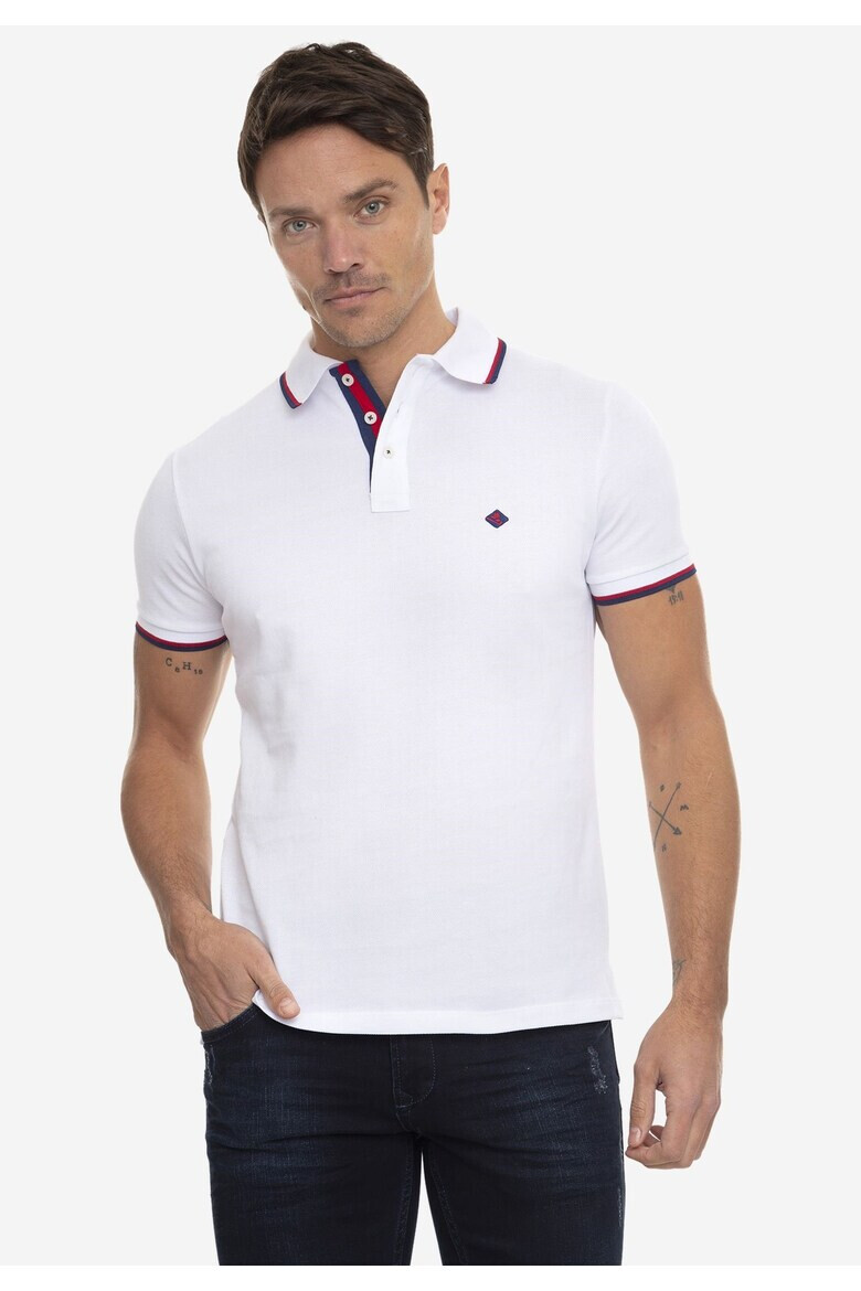 Sir Raymond Tailor Tricou polo cu fenta cu nasturi 17729 - Pled.ro