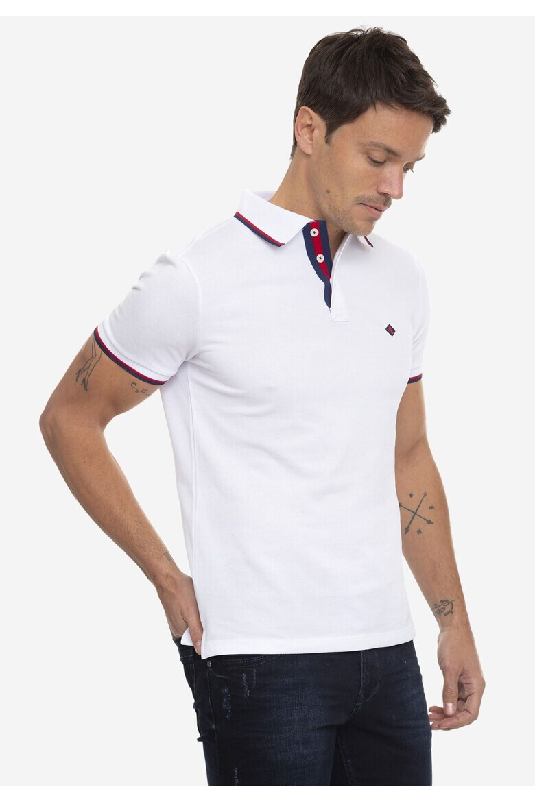 Sir Raymond Tailor Tricou polo cu fenta cu nasturi 17729 - Pled.ro