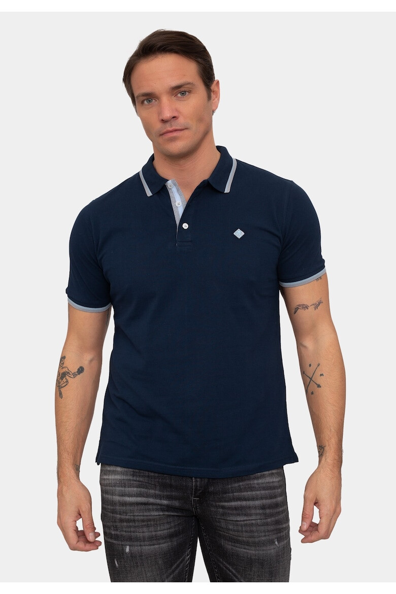 Sir Raymond Tailor Tricou polo cu fenta cu nasturi 17729 - Pled.ro