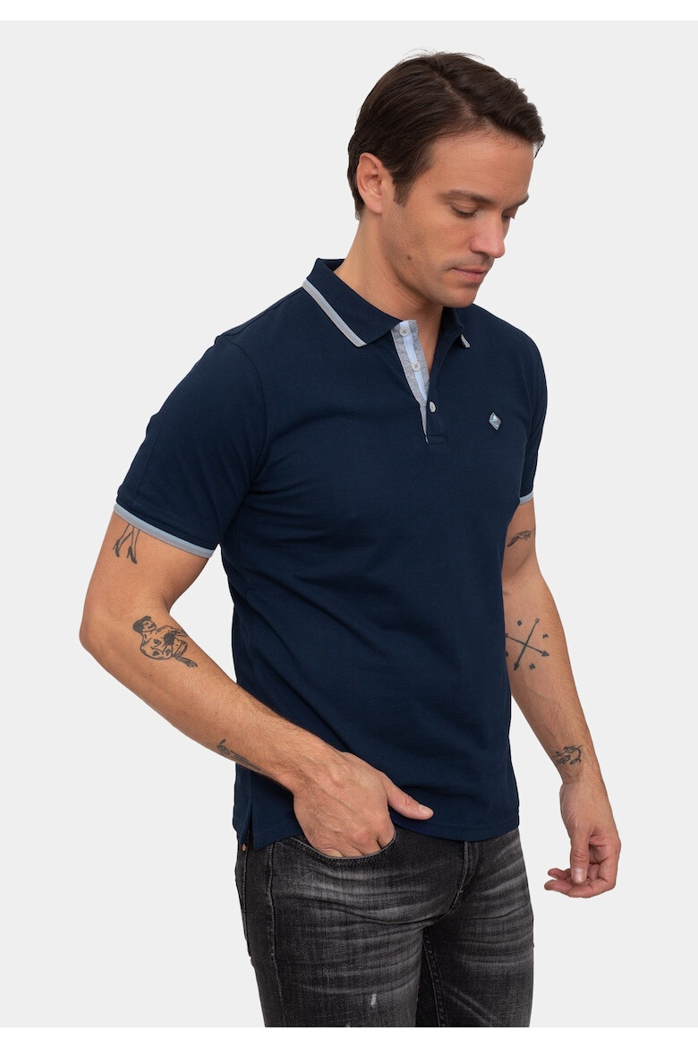 Sir Raymond Tailor Tricou polo cu fenta cu nasturi 17729 - Pled.ro