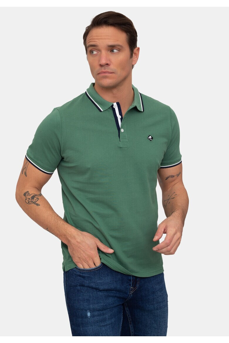 Sir Raymond Tailor Tricou polo cu fenta cu nasturi 17729 - Pled.ro