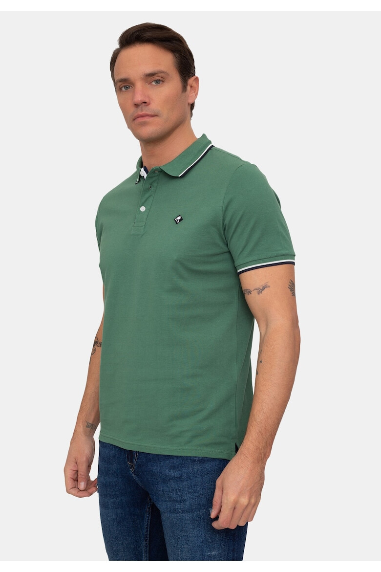 Sir Raymond Tailor Tricou polo cu fenta cu nasturi 17729 - Pled.ro