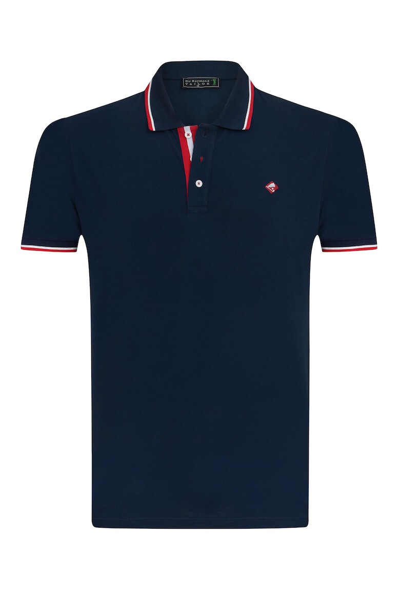 Sir Raymond Tailor Tricou polo cu fenta cu nasturi 17729 - Pled.ro