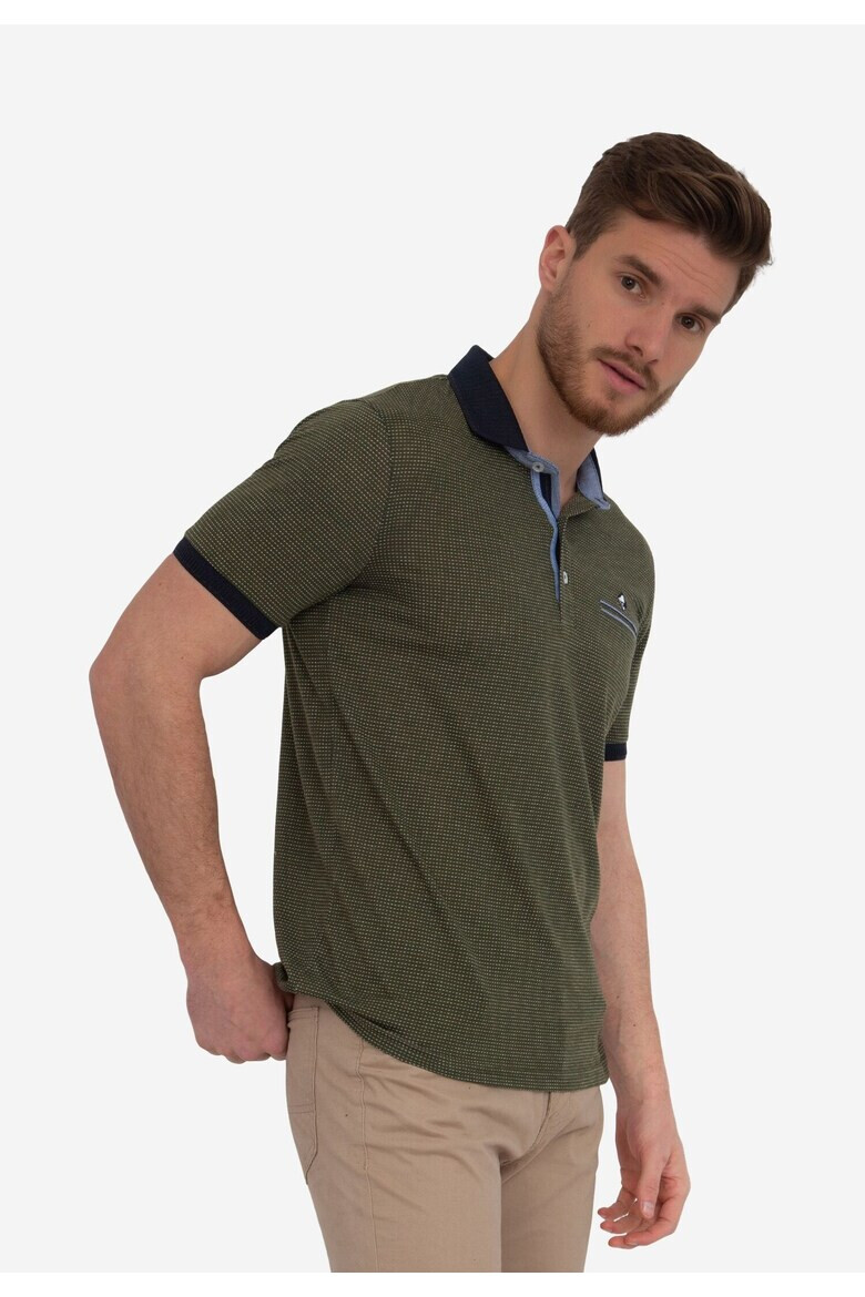 Sir Raymond Tailor Tricou polo cu guler contrastant - Pled.ro