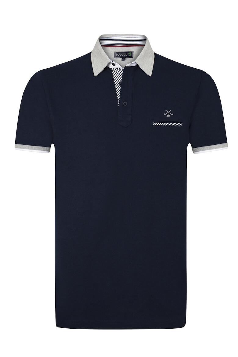 Sir Raymond Tailor Tricou polo cu guler contrastant - Pled.ro