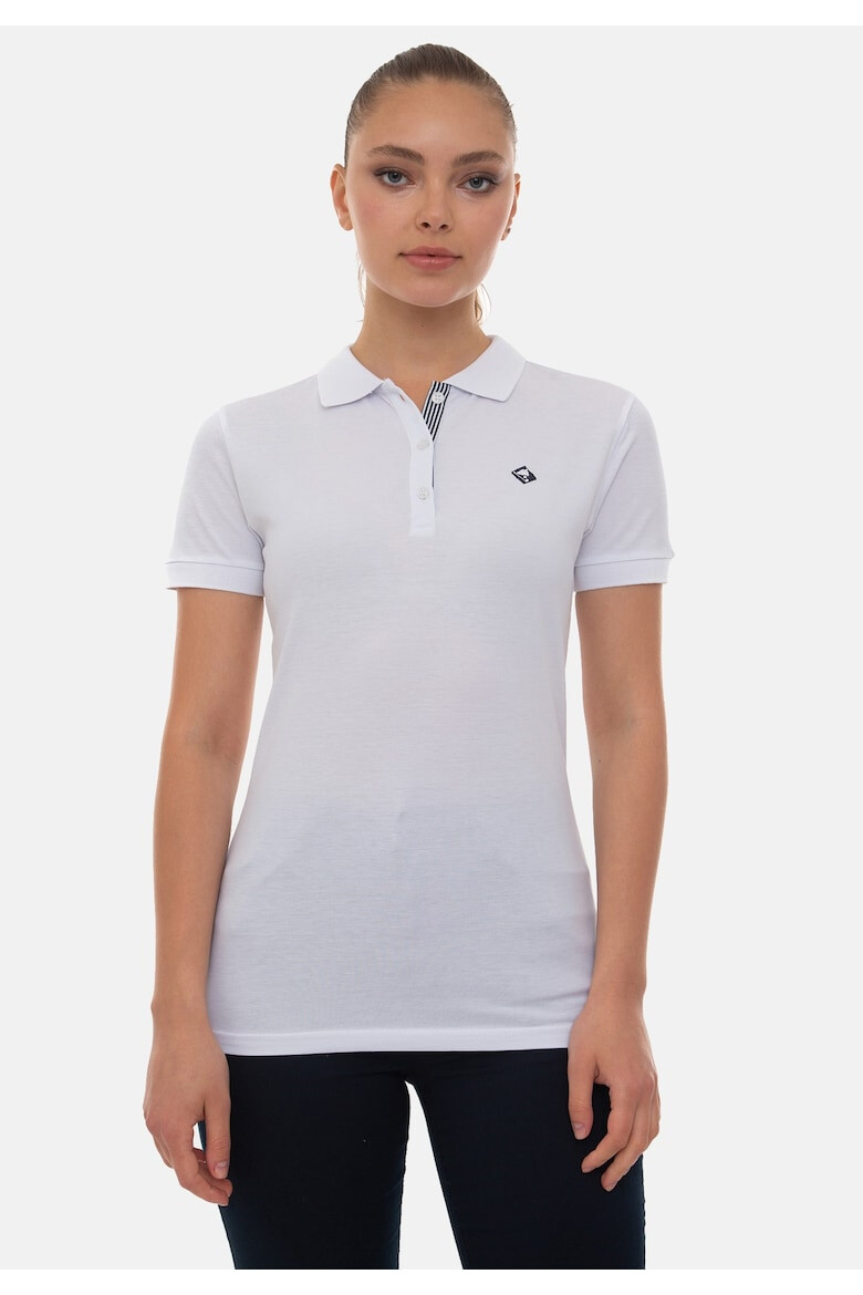 Sir Raymond Tailor Tricou polo din bumbac cu logo brodat pe piept - Pled.ro