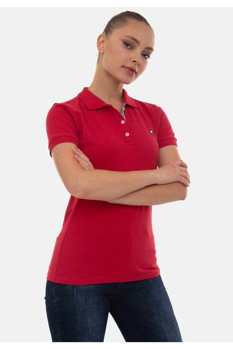 Sir Raymond Tailor Tricou polo din bumbac cu logo brodat pe piept - Pled.ro