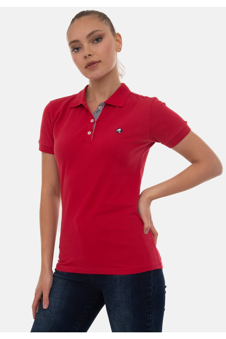 Sir Raymond Tailor Tricou polo din bumbac cu logo brodat pe piept - Pled.ro