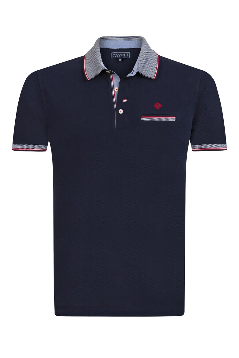 Sir Raymond Tailor Tricou polo din material pique cu logo discret - Pled.ro