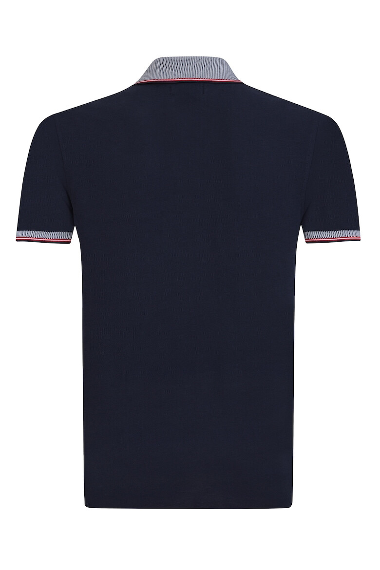 Sir Raymond Tailor Tricou polo din material pique cu logo discret - Pled.ro