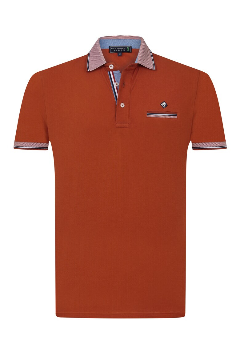 Sir Raymond Tailor Tricou polo din material pique cu logo discret - Pled.ro