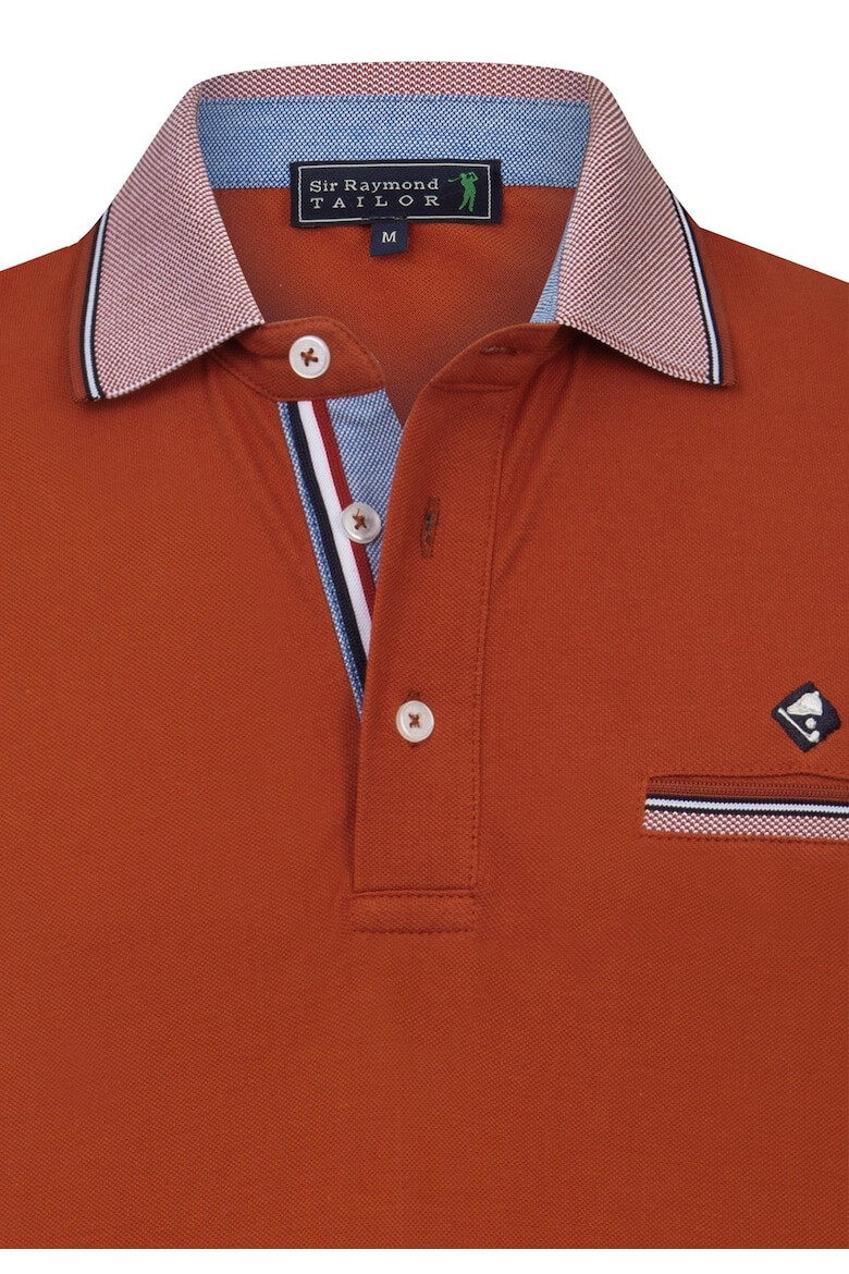 Sir Raymond Tailor Tricou polo din material pique cu logo discret - Pled.ro