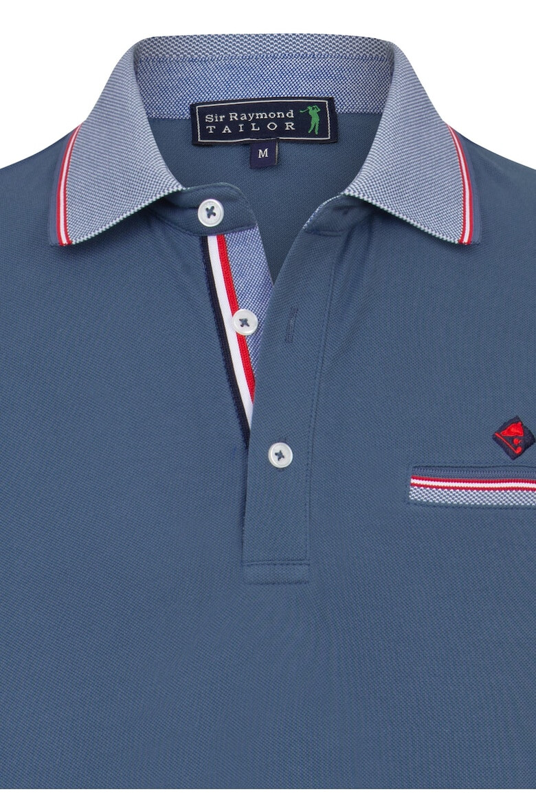 Sir Raymond Tailor Tricou polo din material pique cu logo discret - Pled.ro