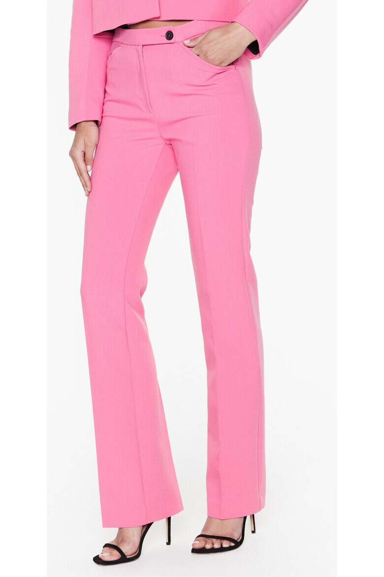 Sisley Pantaloni dama 301724179 Poliester Roz - Pled.ro