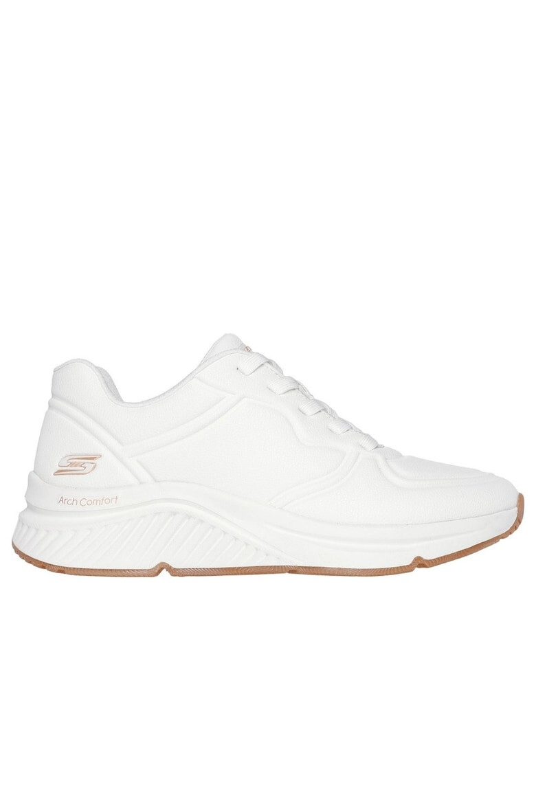 Skechers Bobs Arch Comfort B Sweet - A BIND Pantofi sport albi cu șireturi pentru femei 117560-WHT - Pled.ro