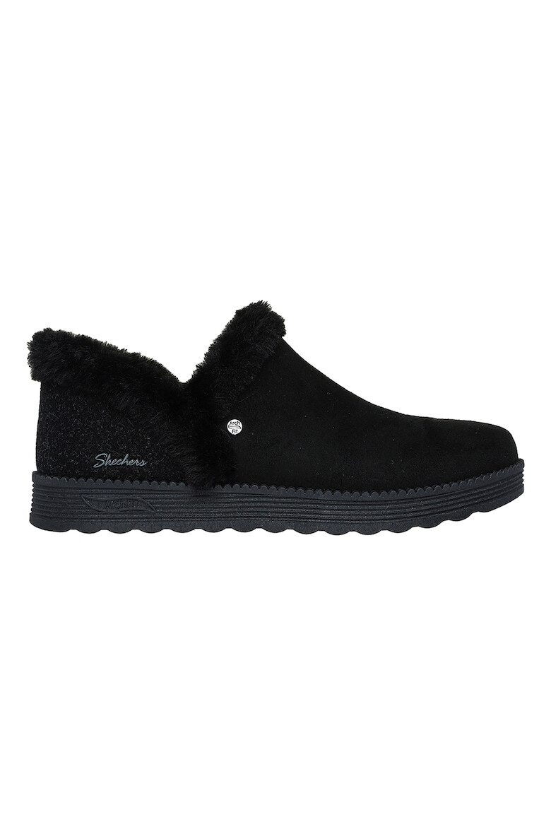 Skechers Cizme fara inchidere de piele intoarsa ecologica Modern Comfort - Pled.ro