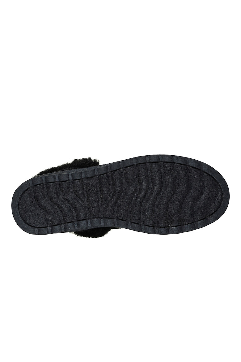 Skechers Cizme fara inchidere de piele intoarsa ecologica Modern Comfort - Pled.ro