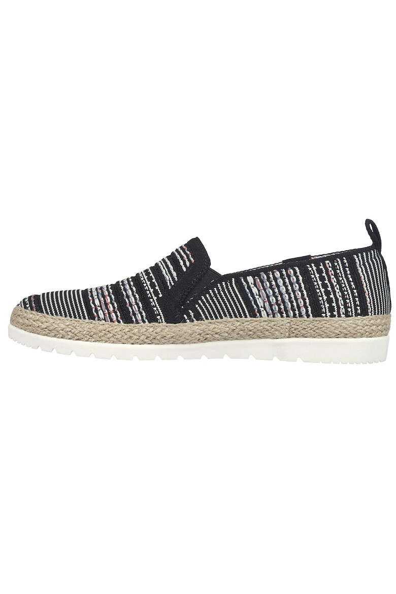 Skechers Espadrile dama FLEXPADRILLE 3.0 ISLAND MUSE 113982 BLACK/MULTICOLOR - Pled.ro