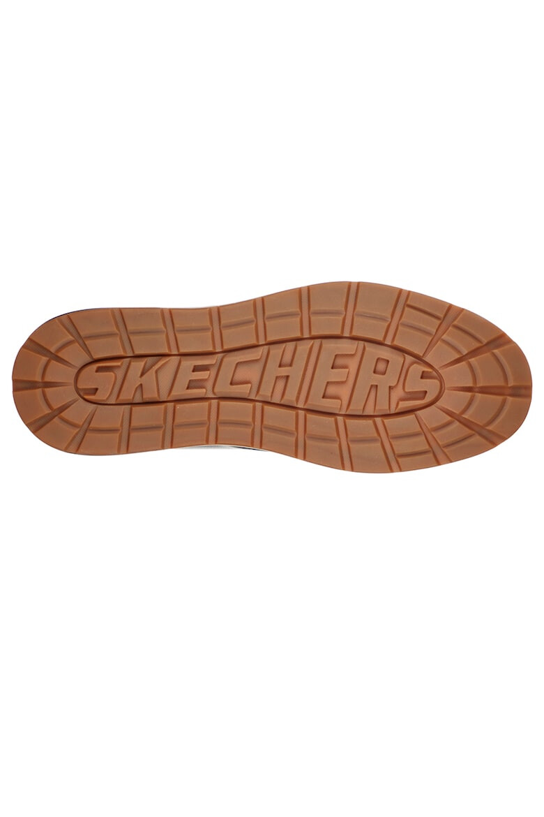 Skechers Ghete de piele cu insertii de piele ecologica Evenston-Renli - Pled.ro