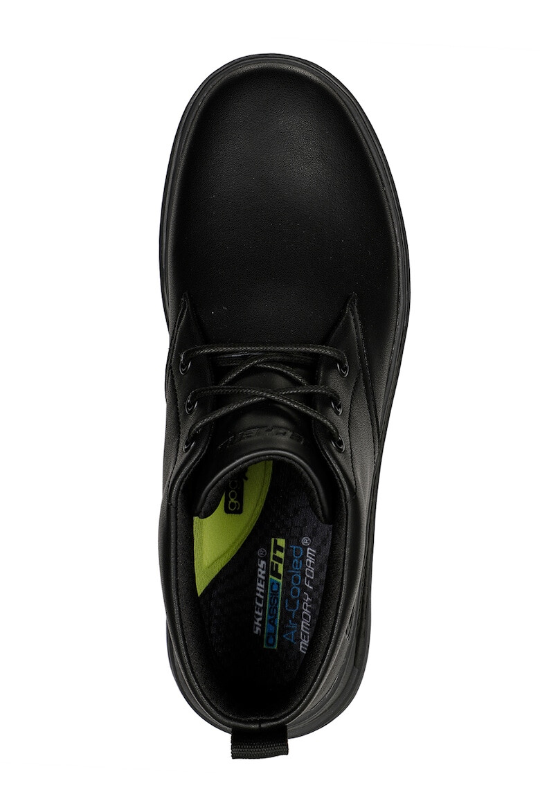 Skechers Ghete de piele cu logo discret Proven-Yermo - Pled.ro