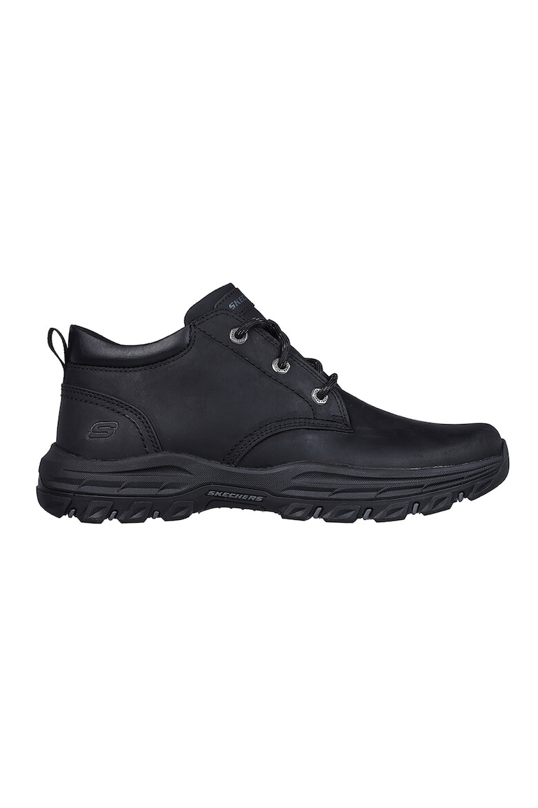 Skechers Ghete de piele nabuc Knowlson Ramhurst - Pled.ro